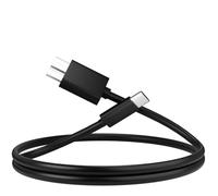 pluX Short Micro B to USB C Hard Drive Cable 0.3m, USB 3.1 Type C to Micro B Cord 10Gbps, USB C to External Hard Drive Cable for MacBook Pro Air Galaxy S5 My Passport Elements etc