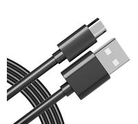 PluX USB PS4 Controller Charger, Fast Charging Cable for PlayStation /Xbox One/Fire HD/Camera/TV Stick Controller (3.3ft/1m, Black)