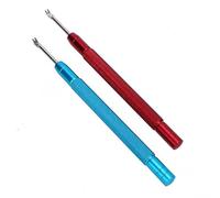 Pluzmecalm 2Pcs 9cm Red Blue Professional Watch Remover Tools- Multifunction Puller Tools for Watch Hand Repair and Replace