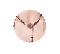 PLwelth Boho Necklace for Women Vintage Hippie Ceramic Beads Pendant Necklace Bohemian Dainty Flower Butterfly Necklaces Adjustable Long Chunky Beaded Necklaces Statement Trendy Jewelry Gifts