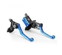 Plyft Hydraulic Brake Clutch Lever for Yamaha YZ85 YZ125 YZ250 YZ250F YZ450F TTR250 TTR600 Adjustable Brake Lever(Blue)