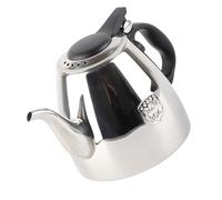 Plyisty 1.2L or 1.5L Stainless Steel Teapot with Heat Resistant Handle, Durable and Easy to, Compatible with All Stove Tops (1.5L)