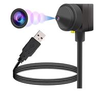 Plyisty 1080P USB Center Cam Middle Screen Webcam, Eye to Camera USB PC Webcam, Built in Microphone, for YouTube Meetings, Zoom, Conference