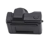 Plyisty 1080P Video Camera with 128GB Memory Card, Loop Recording, Stylized Filters for Photography, Daily Carry, for Long Time Photography (Black)