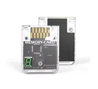 Plyisty 128MB Memory Card for RVL 001, with 8 16MB Virtual Cards, LED Digital Display for Save Game Storage