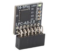 Plyisty 14Pin TPM 2.0 Module, TPM 2.0 Encryption Security Module 14-Pin, 2x7P, 2.0mm Pitch, Support for Motherboard with DDR4 Support for Various Motherboards
