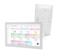 Plyisty 15.6 Inch Digital Calendar, Chore Chart, Wall Planner with Interactive Touchscreen Display, WiFi, APP 2 Way Synchronization, Horizontal Or Vertical, Detachable Stand (UK Plug)