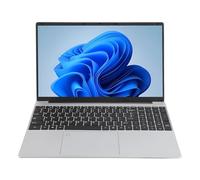 Plyisty 15.6 Inch Ultra HD 11 Pro Laptop, Portable Notebook PC, 16GB RAM and 512GB SSD, N5095 Quad Core, Webcam, for Remote Working, Gaming (UK Plug 100-240V)
