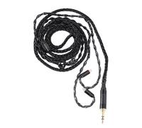 Plyisty 16 Core Silver Plated Earphone Cord, 3.5mm to 2 Pin 0.78mm Cable for ZST, AS10, ZSR, ED12, ES3, ES4, ZS10, AS06, BA10, CCA C10, Cadenza, Orchestra Lite