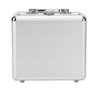 Plyisty 2.5 Inch Hard Drive Storage Box, HDD Storage Box Suitcase with 20 Bays, Security Lock and Cushioning Pad, Shockproof, External Hard Drive Carrying Case