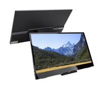 Plyisty 2.5K Portable Monitor, 15.6in 144Hz Gaming Monitor, Type C HDMI Second External Screen for Laptop, Ultra Slim PC Display, for OS X, for OS X Mini 2018, for NUC, for