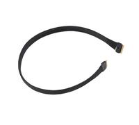 Plyisty 24G SFF 8654 to SFF 8654 Cable, 85 Ohm Connection for Servers, SlimSAS PCIe4.0 Data Rate, Workstations Storage Systems