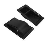 Plyisty 2PCS Speaker Handle, Metal Speaker Side Handle, Replacement for Cabinets, Flight Cases, Toolboxes, Transportation Equipment, Instrument Cases, Props Boxes