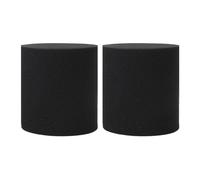 Plyisty 2PCS Speaker Port Tube Sponge, High Density Bass Port Plug Reduces Standing Waves Wind Noise, with Enhanced Sound Quality for Subwoofer Speaker Cabinet Home Car