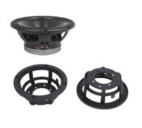 Plyisty 2pcs Woofer Frame Cast Aluminum, Outer Diameter 121mm Replacement DIY Woofer Speaker Basket Base for PA DJ Subwoofer Cabinets Subwoofer Parts