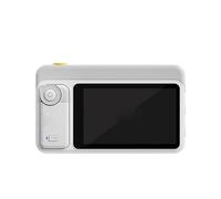 Plyisty 3.1 Inch Rear Camera Monitor for Phone Vlogging, Wireless Remote Control with Magnetic Attachment, 2.4G 5G Dual Band Connection, 4K HD Video (White)
