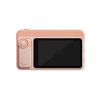 Plyisty 3.1 Inch Rear Camera Monitor for Phone Vlogging, Wireless Remote Control with Magnetic Attachment, 2.4G 5G Dual Band Connection, 4K HD Video (Pink)
