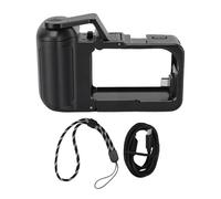 Plyisty 3 in 1 Handle Grip Kit for Action 5Pro 4 3 Camera, Ergonomic Design with 4000mAh Battery, Extension Cage for Live Streaming