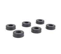 Plyisty 32pcs Speaker Rubber Feet, Speaker Anti Vibration Non Slip Feet Pads, 30x10mm Round Rubber Feet for Turntables Amplifiers Subwoofers CD DVD Players