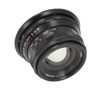 Plyisty 35mm Camera Lens F1.4 II Large Aperture Lens Compatible with RF Mount Cameras Ideal for Street Photography and Background Blurring Effects with Manual Focus for Photo Enthusiasts (Black)