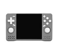 Plyisty 4.0 Inch HD Screen Handheld Game Console, Rk3326 64 Bit A35, Portable Gaming Console with 4000mAh Battery, Support for MAME, N64, DC, GBC (128GB)