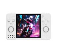 Plyisty 4.0 Inch HD Screen Handheld Game Console, Rk3326 64 Bit A35, Portable Gaming Console with 4000mAh Battery, Support for MAME, N64, DC, GBC (128GB)