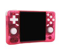 Plyisty 4.0 Inch HD Screen Handheld Game Console, Rk3326 64 Bit A35, Portable Gaming Console with 4000mAh Battery, Support for MAME, N64, DC, GBC (64GB)
