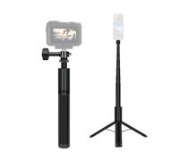 Plyisty 48" Invisible Selfie Stick Tripod for X5/X4/X3/ONE, Extension Pole Handle Grip for Osmo Action, Go Pro 12/11/10/9/8/7/6/5/4