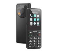Plyisty 4G Cell Phone for Seniors Unlocked with Charging Dock, Dual SIM Large Button Mobile Phone with SOS Emergency Call, 2.4 Inch Screen, 1700mAh Battery (Black)