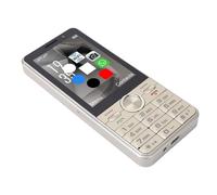 Plyisty 4G Unlocked Phone, Dual SIM Card Support 3.5 Inch HD Touch Screen Large Keys Mobile Phone with WiFi GPS, for Seniors Work Travel Sports (Gold)