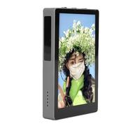 Plyisty 4in Phone Selfie Check Screen, Magnetic HD Display for IOS, WIFI BT Dual Band Mirror Phone Screen Sharing, 3 Hours Projecting Aluminum Alloy Selfie Monitor (Gray)