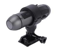 Plyisty 4K Action Camera, Front and Rear Dual Lens WiFi Helmet Camera with Control Bracelet, IP66 Water Proof Anti Shake for Motorcycle Bike