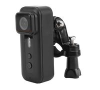 Plyisty 4K Bike Camera with Clip, 145 Degree Wide Angle Motorcycle Camera, Water Resistant Portable Mini Camera for Outdoor Sports, Motorcycles and