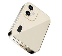 Plyisty 4K UHD Digital Camera, 64MP Triple Lens Auto Focus Compact Camera with 3 Inch Touch Screen and 16X Zoom, for Vlogging Photography (Gold)