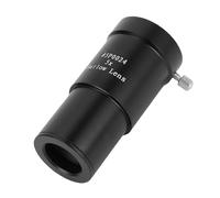 Plyisty 5X Telescope Barlow Lens, Multi Coating HD Optical Glass, High Eye Relief Distance, For Traveling, General Chromatic Aberration Reduction, For Observing Moon,