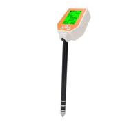 Plyisty 6 in 1 Soil Test Kit, Soil Moisture Meter, PH/EC/Plant Temperature/Sunlight Intensity/Air Humidity, for Plants Garden, Farm, Lawn, Indoor, Outdoor