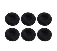 Plyisty 6 Pcs Headphone Earpads, 55mm Universal Replacement Ear Cushions with Velvet Fabric for K420 K430 K450 K451 K452 K480 K24i K24P K26P Q460 Y45
