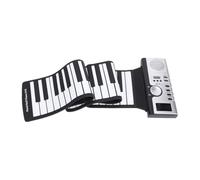 Plyisty 61 Key Roll Up Piano for Beginners, Foldable Digital Keyboard