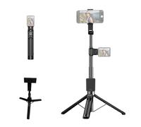 Plyisty 67 Inch Selfie Stick, Extendable Cell Phone Tripod Stand with Remote, 2.4 Inch Screen, Portable 4 in 1 Travel Tripod for Photography, Vlogging, Video Recording