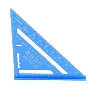 Plyisty 7 Inch Rafter Square, Aluminum Alloy Woodworking Triangle, 18.5cm x 26cm