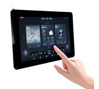 Plyisty 7inch Display Development Board, 5 Point Touch LCD Screen, 800x480 Resolution, 65K Color, Supports Dual Core and Dual Architecture
