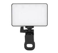 Plyisty 80 Bulbs LED Streaming Light, Adjustable Brightness & Color Temperature, on Design for Phone & Laptop, Portable Fill Light for Live Streaming