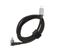 Plyisty 90 Degree USB C Cable, 10Gbps 4K 60Hz HD, USB C PD100W Fast Charging Cord, USB3.1 Type Interface, Nylon Braiding Line, for Steam Deck, for VR Link Cable (150cm)