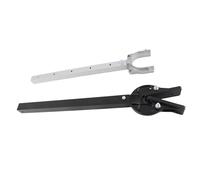 Plyisty Adjustable External Gear Protection with Compound Head for a Black Motor Trailer Support Kit for Boat Owners