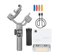 Plyisty Advanced Stabilizer with 3 Axis Design, 360° Rotation for Movie Quality Shots, 26H Battery Life, Ideal for Vloggers, Live Streamers (5E Combo)