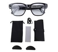 Plyisty AI Smart Camera Glasses, HD 1280P Video Recording, 32MP Photo Taking, Translation, Bluetooth 5.4, Suitable for Outdoor and Indoor, Cycling, Hiking Travel