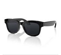 Plyisty AI Smart Glasses with 8MP Camera AI Translator Glasses Image Recognition Voice Assistant, Music Playback, Photo Taking, Audio/Video Recording (Black)