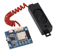 Plyisty AI Voice Speech Module Compact Design with a Burning Key Program, for Smart Voice Enthusiasts