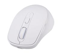 Plyisty AI Wireless Mouse with Built In Microphone, 152 Languages Translation for PC Laptop Tablet, Voice Typing, Translation, Search, Commands (White)