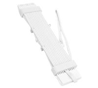 Plyisty ARGB PC Cable, PSU Cables LED Strips, PC Case Motherboard Power Supply Line, 3D Lighting Flexible PC Cable, Compatible with 8 Pin, 24 Pin (SK3 Controller White)